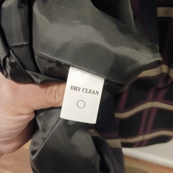 JG Hook Womens Jacket Overcoat Button Down With Belt Cotton Blend Size 6P Coats - Picture 7 of 9